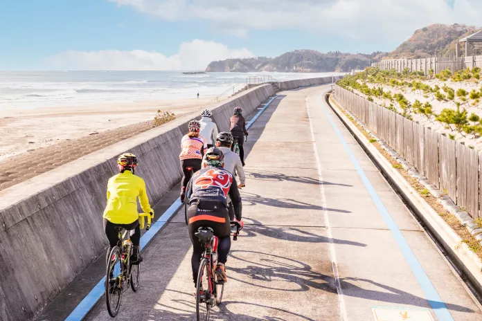 Ciclismo por Nanahama Kaido 3