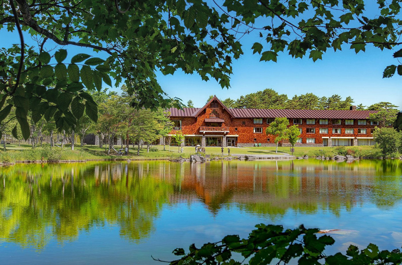 the Goshikinuma ponds and Urabandai Kogen Hotel